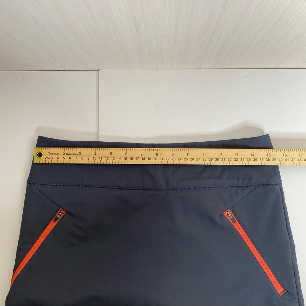 FisheWear Allagash Soft-Shell Fleece Lined Skirt Grey/Coral Small - Picture 7 of 7